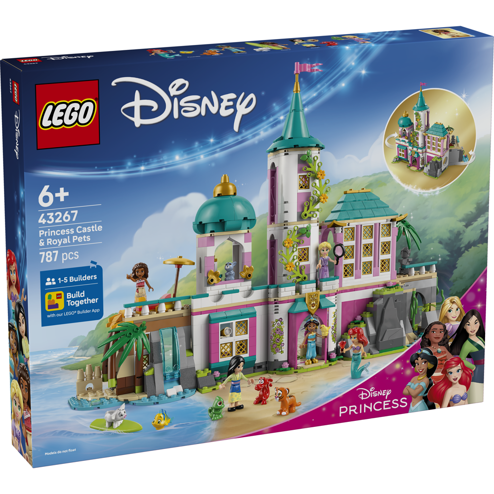 LEGO® ǀ Disney Princess Castle & Royal Pets 43267